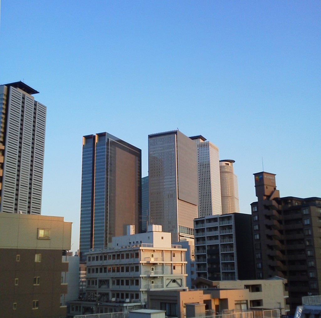 夕日